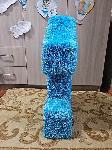 Балдардын гигиенасы жана камкордук: ПРОДАЮ‼️
Цифра для фотосессии. 
Размер: 
Высота - 64см 
Длина - 50см — 2