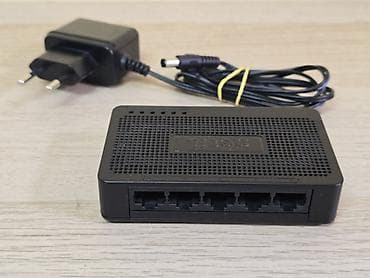 life network system: Коммутатор Netis ST3105S, 5 портовый, 100мб/с ГАРАНТИЯ МЕСЯЦ - (в — 4