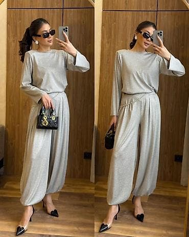 брюки трубы: Новое поступление❤️ Двойка с алладинками - комфорт, который ВЫГЛЯДИТ — 9