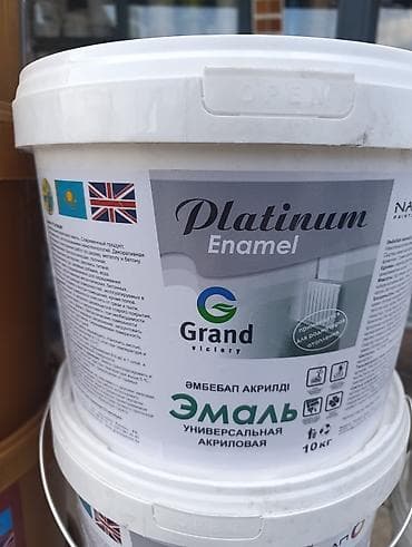 Эмаль акриловая универсальная Grand Victory Platinum Enamel, 10 кг -