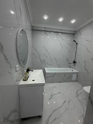 flat osh: 1 комната, 53 м², Южная Магистраль Элитка, 7 этаж, Дизайнерский ремонт — 4
