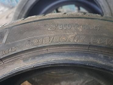 bridgeston: Шины 215 / 50 / R 17, Лето, Б/у, Пара, Легковые, Япония, Bridgestone — 5