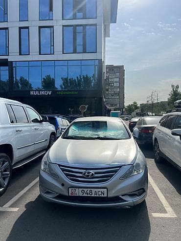 авто крдит: Hyundai Sonata: 2013 г., Автомат, Бензин, Седан — 9