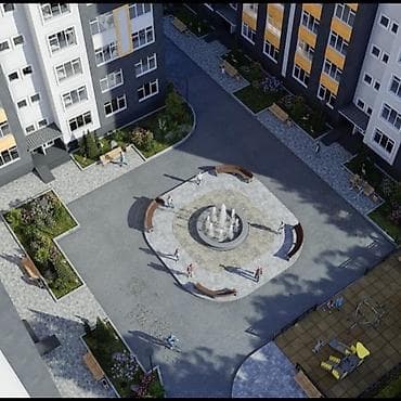 Батирлер: 1 бөлмө, 45 м², Элитка, 7 кабат — 10