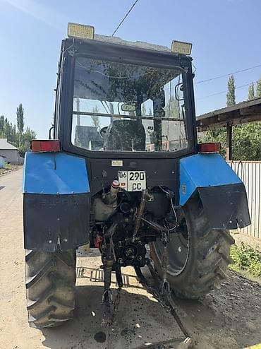 Трактор «Беларус» МТЗ-80.1 с прицепленным пресс-подборщиком. сокосу — 4