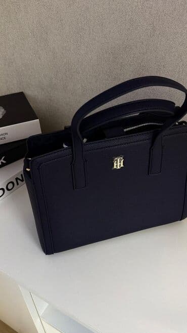 Перчатки, варежки: Классическая сумка, Tommy Hilfiger, США, Материал: Натуральная кожа, Оригинал, Женские, Новый — 2