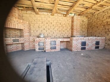 травертин работа: Уч очок мангал курабыз — 3