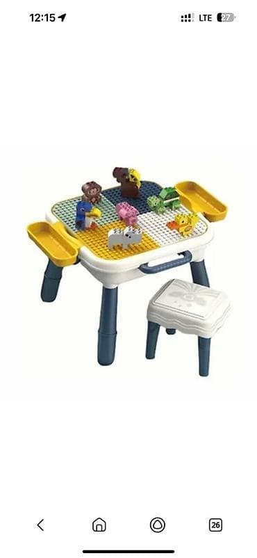 kinder joy: Детские товары для дома и двора Горка Качеля Игрушки Горка с качелей — 9