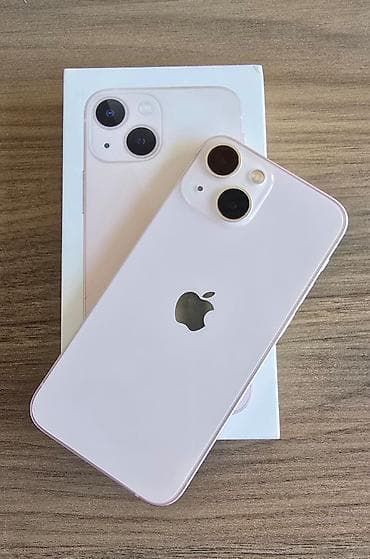 IPhone 13 mini, Б/у, 256 ГБ, Розовый, Коробка, 75 %
