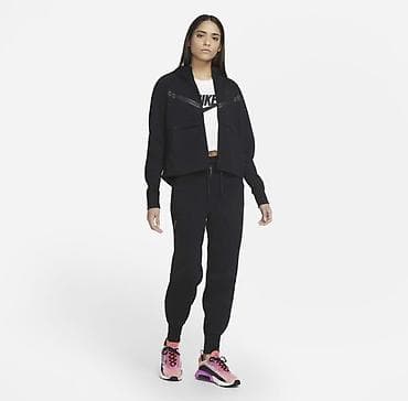 Женский спортивный костюм Nike оригинал - Цвет: чёрный В хорошем at lalafo.kg Женский спортивный костюм Nike оригинал - Цвет: чёрный В хорошем
