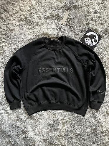 Толстовки: Мужская толстовка, S, Essentials, Новый, цвет - Черный — 1