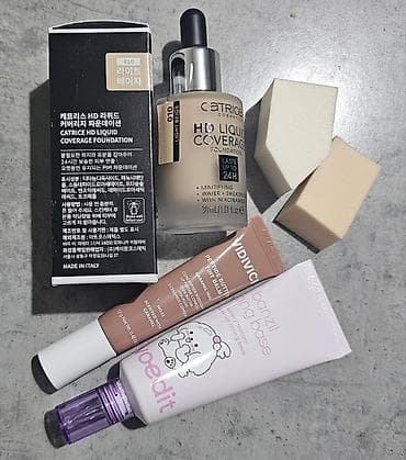 Товар привезён с Кореи. 100% ОРИГИНАЛ!!! Набор для макияжа лица и