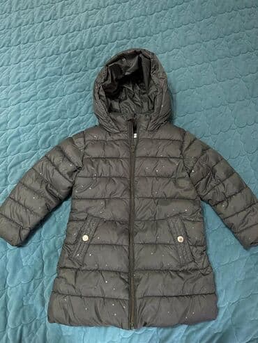 зимние детские куртки на девочку: ПРОДАЮ зимнюю куртку б/у для девочки фирмы MANGO, состояние отличное — 1