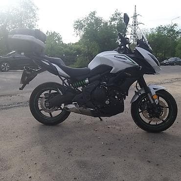 Мотоциклы: Adventure Kawasaki, 650 куб. см, Бензин, Б/у — 1
