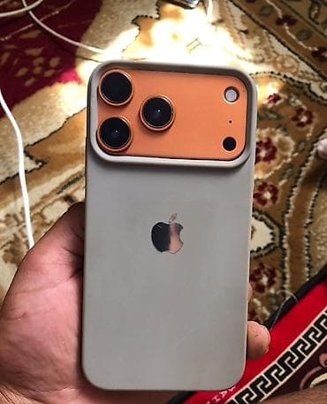 iphone xp: IPhone 17 Pro, Б/у, 64 ГБ, Оранжевый, 80 % — 4