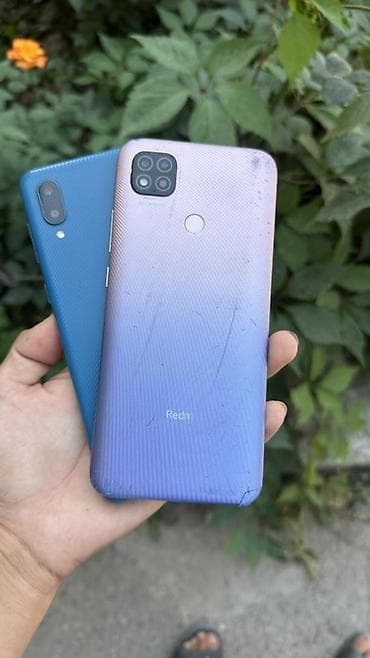 apple mac mini: Redmi, Redmi 9C, Б/у, 128 ГБ, цвет - Синий, 1 SIM, 2 SIM, eSIM — 1