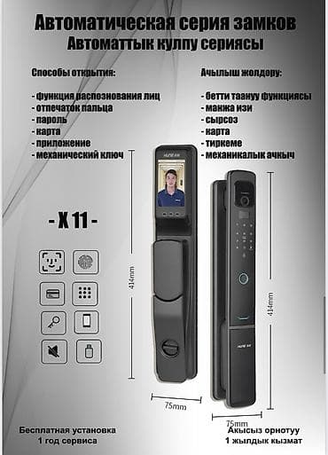 Металлические сейфовые двери: Электронные дверные замки «Чанъ Ань» 	🔒 Современные электронные замки — 8