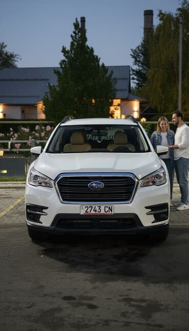 продаю в связи с переездом: Subaru Ascent: 2021 г., 2.4 л, Вариатор, Бензиновая, Кроссовер — 1