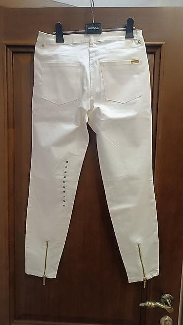 Брюки Скинни, Лето, Хлопок, Новый, S