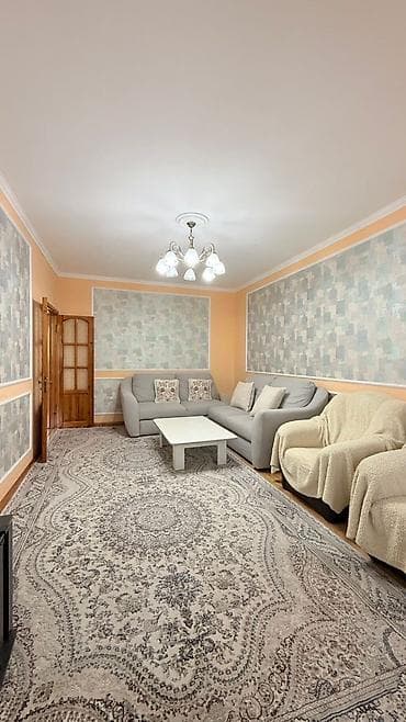 квартира 8 мкрн: 3 комнаты, 70 м², 105 серия, 4 этаж, Косметический ремонт — 4