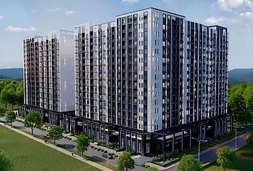 archa group: 2 комнаты, 84 м², Ала-Арча ТРЦ Элитка, 11 этаж, ПСО (под самоотделку) — 4