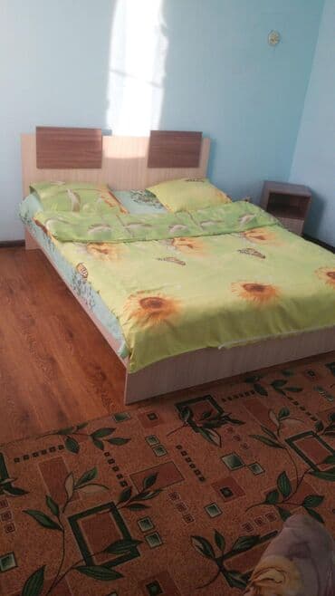 гостиница бишкек район ош базар: 9 м², С мебелью — 6