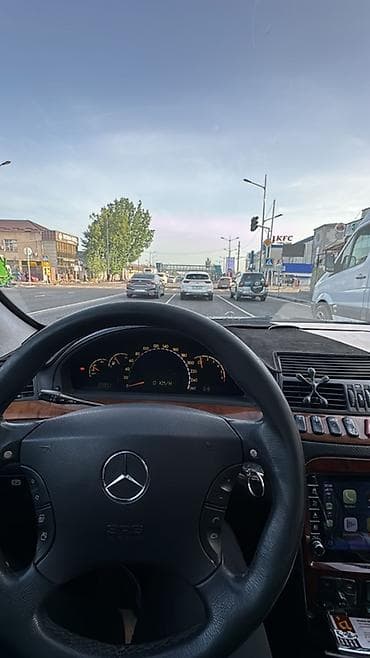 мерс 55: Mercedes-Benz S-Class: 2001 г., 3.2 л, Автомат, Газ, Седан — 4