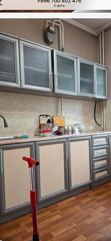 пасуда мойка требуется: Кухонный гарнитур, цвет - Бежевый, ДСП — 2