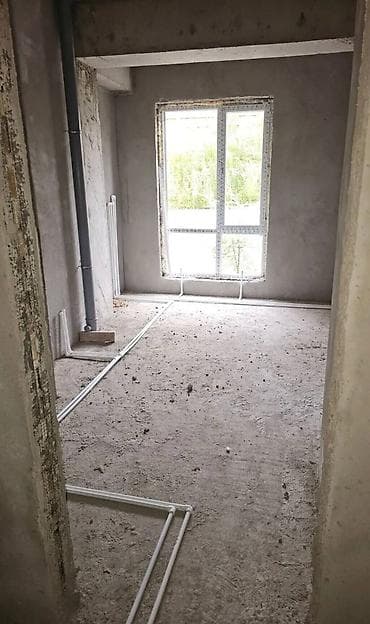 75: 3 комнаты, 75 м², Аламедин-1 мкр 2 этаж, ПСО (под самоотделку) — 2