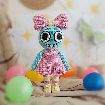 вязанные игрушки: Вязаные крючком игрушки — персонажи Мира Денди. - Мягкие забавные — 3