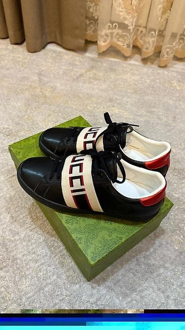 golden goose: Мужские кроссовки, 42, Gucci, Новый, цвет - Черный, Самовывоз — 1