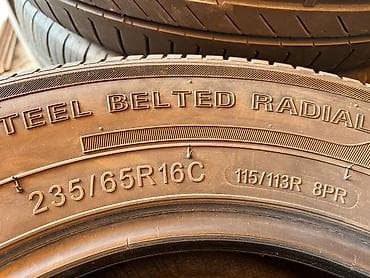 bme e34: Шины 235 / 65 / R 16, Лето, Б/у, Пара, Легкий коммерческий транспорт (C/LT), Китай, Centara — 3