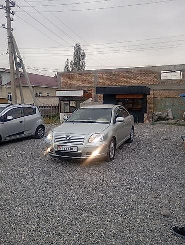 прадо 2015: Toyota Avensis: 2003 г., 1.8 л, Механика, Бензин, Седан — 4