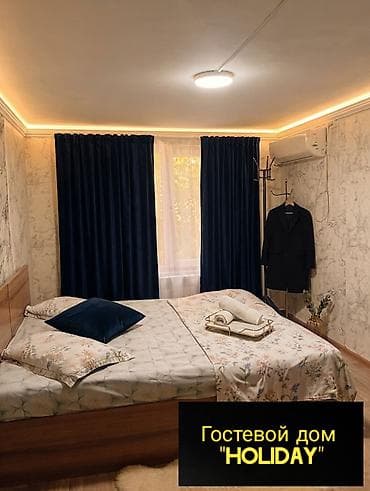 1 бөлмө, Люкс, ​​элита, Лев Толстой көч., Душ кабинасы, Жаздык, жууркан-төшөк каптары, Кондиционер — 1