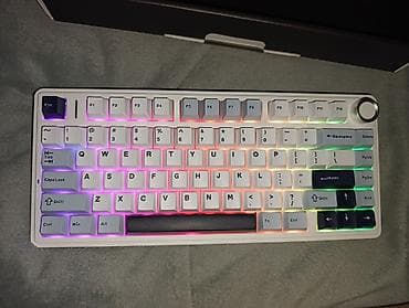 Клавиатура, Aula, Механическая, Bluetooth, Проводное подключение, Размер: 75%