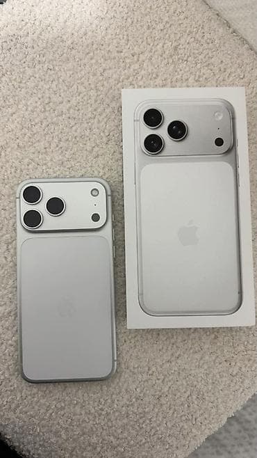 Техника жана электроника: IPhone 17 Pro Max, Күмүш, Куту — 1