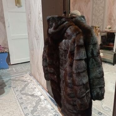 длинные перчатки: Шуба, Норка, По колено, С капюшоном, M — 7