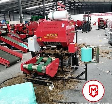 Үй жаныбарлары: Под заказ ! Упаковочная пресс машина для пшеничного сена, соломы и — 1