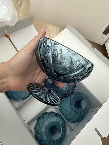 Набор креманок Garbo Glassware, 6 штук - Материал: окрашенное