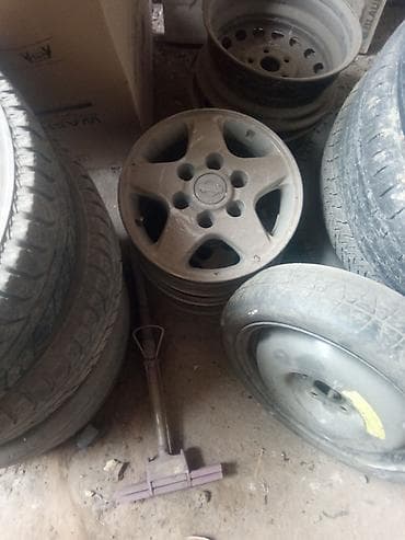 opel: Литые Диски R 15 Комплект, отверстий - 6, Б/у — 1