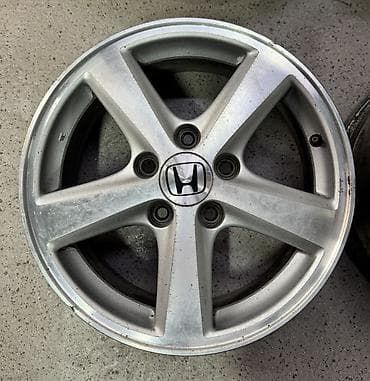 рейка цивик: Литые Диски R 16 Honda, Комплект, отверстий - 5, Б/у — 5