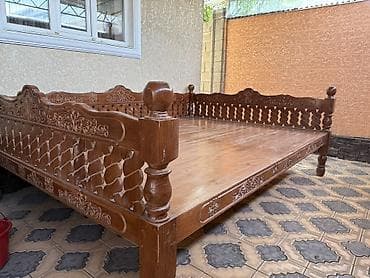 складная кровать 3 в 1: Тапчан 300 x 220 x 56 м, Дерево — 3