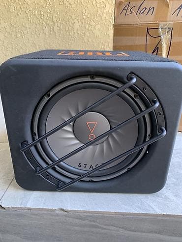 Техника и электроника: Автомобильный активный сабвуфер JBL Stage (корпусной) - Тип: активный — 1