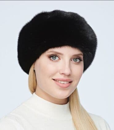 шапка с ушками которые поднимаются купить: НОВАЯ норковая шапка Натуральный мех норки Утепленная, внутри есть — 2