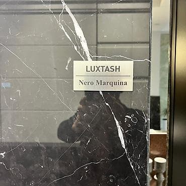 черный мрамор: Плитка/слэб под мрамор LUXTASH Nero Marquina - Цвет и рисунок — 1