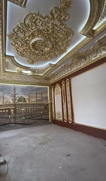 Услуги декоративной отделки интерьеров «под классику/барокко» -