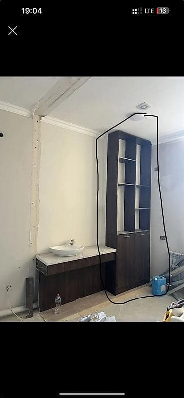 шкафы офисные: Шкаф для ванной, Без зеркала, ЛДСП — 1