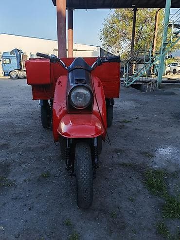 выхлоп на мото: Трёхколёсный мотороллер‑грузовик (мотоколяска/трициклопикап) с — 1