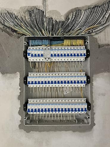 Профессиональный монтаж электрических щитов и прокладка кабельных