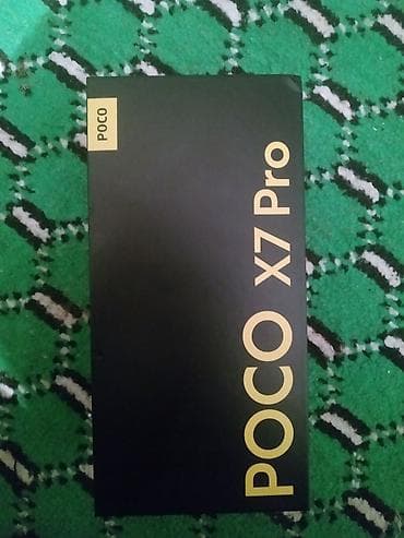 Poco X7 Pro, Б/у, 256 ГБ, цвет - Черный, 2 SIM
